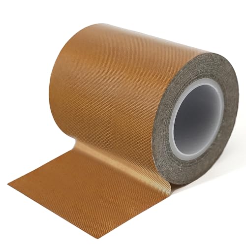 Teflone Tape, High Temperature PTFE Tape for Vacuum Sealer Machine, Hand Impulse Sealers ， 3 in x 33 ft x 0.18mm - size: 3in
