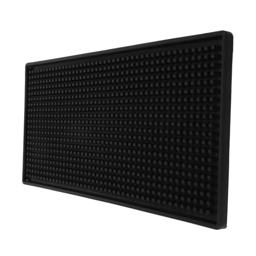 Housoutil Non-Slip Tool Bench Mat: Anti-Static Rubber Liner - Spill Pad for Workshop Tables Garage Workbenches & Craft Stations