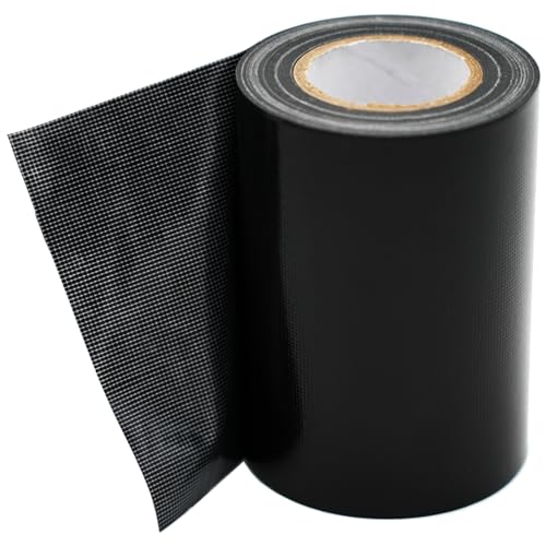 RV Underbelly Tape Camper Travel Trailer Mobile Home Belly Repair Tape Strong Adhesive Waterproof Tape for RV Material, Awnings Repair, Tear Repair (6" x30ft) - size: 6" x30ft