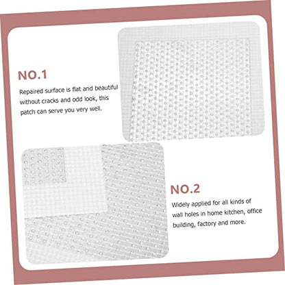 SHINEOFI 12-Piece Self-Adhesive Wall Repair Patches for Drywall Mesh Patch Kit Suitable for Wall Types Easy to Apply