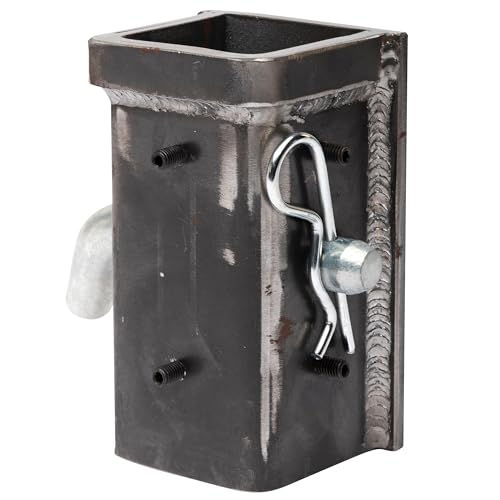 Yost Weld-On Trailer Hitch Receiver Bench Vise Multi Mount Vertical - style: Weld-On Vertical