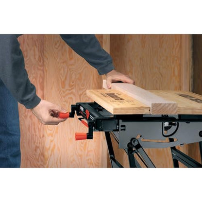 BLACK+DECKER Workmate 825 Deluxe Dual-Height Workbench, WM825-XJ