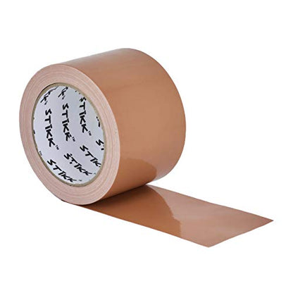 STIKK Duct Tape - Tan Duck Tape - 3 inch x 25 Yards - Heavy Duty Tape for Repairs, Household Projects - for Commercial HVAC and Construction - Effective Heavy Duty Waterproof Duct Tape - color: Tan