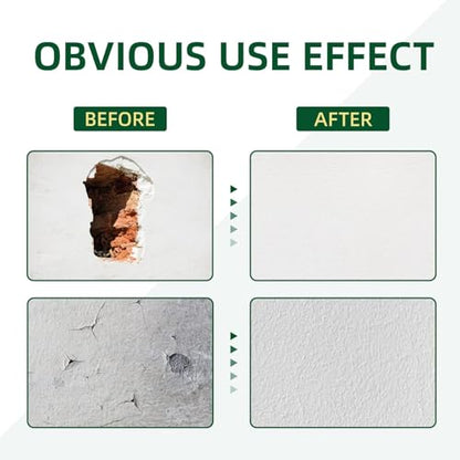 250g Wall Putty Hole Repair, Safe Wall Mending Agent, Drywall Repair Kit with Nozzle,Spackle for Drywall Paste, Easy to Fill Holes for Aluminum Metal Plaster Sheetrock Ceiling - size: 1Pcs_250g