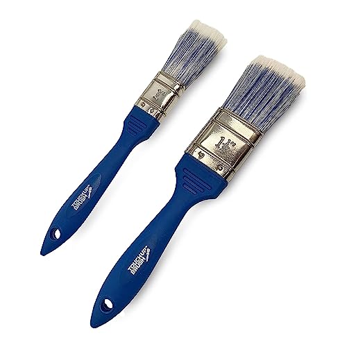Touch Up Paint Brushes, House Painting Brush for Wall, Trim, Edge, Home Improvement, Premium, As Seen On Shark Tank Products, Pack of 2 - size: Pack of 2