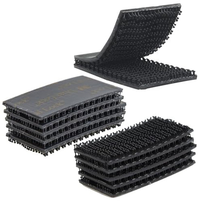3M Dual Lock Tape 1in x 2in 10pcs, Dual Lock Heavy Duty Mounting Tape，Interlocking Tape Reclosable Fastener Self Sticky 3550CF Strip for EZ Pass Mounting Tape Black - size: 1in×2in×10pairs, style: Black