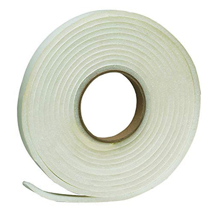 Frost King L342H Polyurethane Foam Tape 1/4-Inch, White - size: 3/4"w, 1/4"t (Pack of 1)
