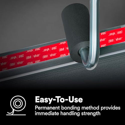 3M VHB 4910 Heavy Duty Mounting Tape - 0.75 in. x 15 ft. Transparent Double Sided Tape Roll. Tapes and Adhesives