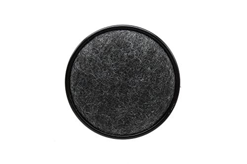 Shepherd Hardware 9091 2-Inch Carpet Base Furniture Cups, 4-Pack,Brown