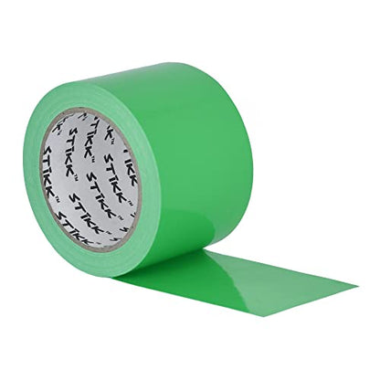 STIKK Duct Tape - Light Green Duck Tape - 3 inch x 25 Yards - Heavy Duty Tape for Repairs, Household Projects - for Commercial HVAC and Construction - Effective Heavy Duty Waterproof Duct Tape - color: Light Green