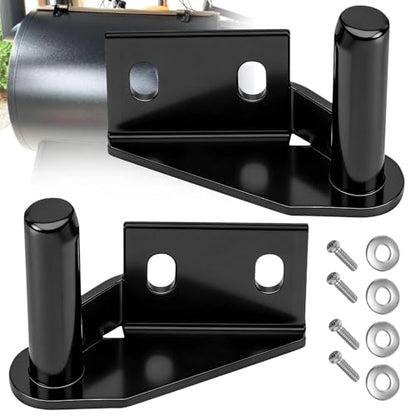 Lid Hinge Kit KIT0001 Use for Many Traeger Models, Traeger Lid Hinge Kit Includes 1 Left, 1 Right Hinges & Installation Hardware