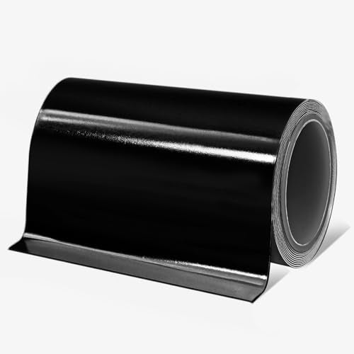 Tikfoam Waterproof Repair Tape for Fabric, Plastic, Awning, RV Underbelly, Tarp, Tent, Sail and Boat Cover Outdoor Repair Patch, Heavy Duty,4 Inch x 10FT Black - color: Black, size: 4 inch x 10FT