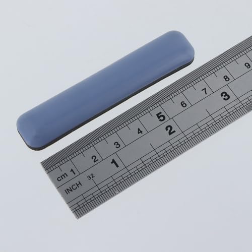 16 Pcs Furniture Sliders for Carpet and Hardwood Floor Heavy-Duty Furniture Movers for Hard Surfaces Adhesive Base Furniture Moving Pads (Rectanglular 0.75" x 2.75") - size: 2.75"x0.75"/70x19mm(LxW)