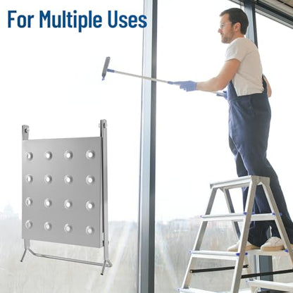LEIFIDE 1 Pcs Ladder Work Platform – 400 Lbs Heavy Duty Non-Slip Platform Tray, Stable Standing Surface for Painters, DIY & Home Projects – Quick Install, Space Saving, Fit for Most Ladder