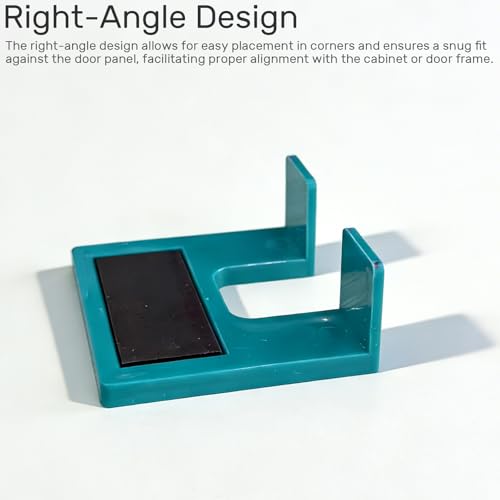 The Easy Hinge Mate – 2 Pack Your Quick Fix for Door Installation, Accurate Door Jamb Hinge Mortise Jig