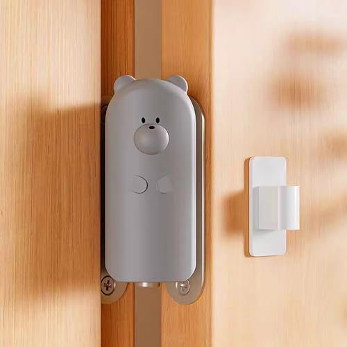 Door Pinch Guard,Slam Stoppers,Soft Stopper Hinge,Hanging Rubber Wedge,Grey,2PCS - color: Greyx2