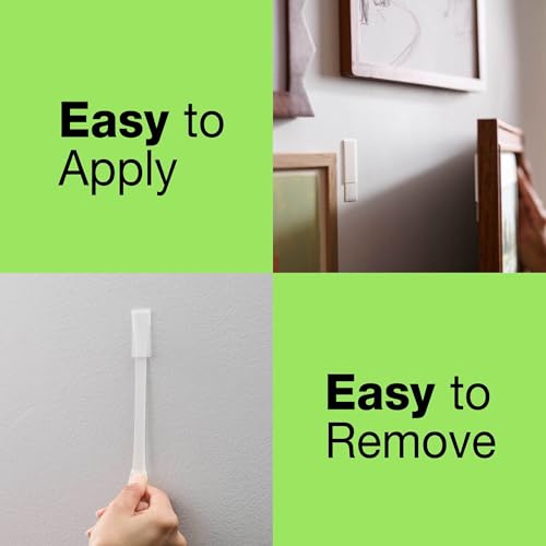 FrogTape reMOVEables Medium Picture Hanging Strips- 12 Pairs - 12lbs per 4 Pairs - Damage-Free Removeable Adhesive Wall Strips Picture Hangers for Mounting Frames, Canvas, Home Décor White (24 Pieces) - size: 12 Pairs, style: Medium