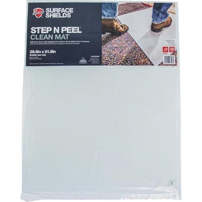 Surface Shields Step N Peel Board with 30-Pc Sticky Mat (30 inch x 24 inch)