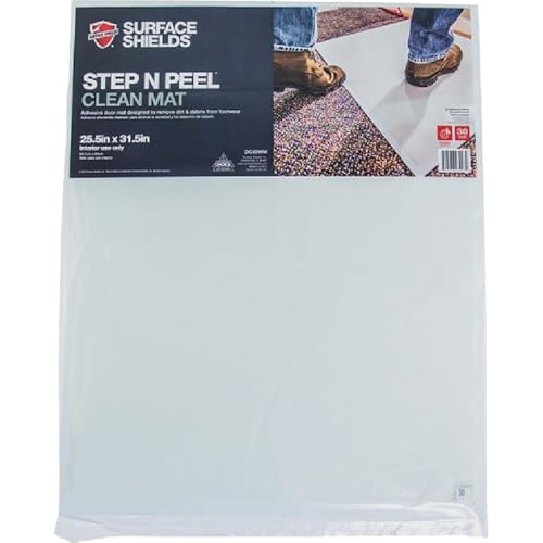 Surface Shields Step N Peel Board with 30-Pc Sticky Mat (30 inch x 24 inch)