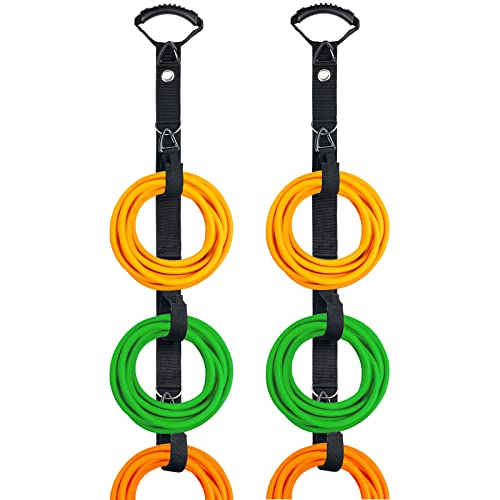 Extension Cord Organizer Storage System,Heavy Duty Extension Cord Management with Multiple Cord Holders for Vertical Space,Flexible DIY Garage Garden Storage Organizer for Cable,Hose,Rope