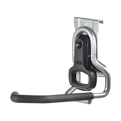 Rubbermaid Fasttrack Heavy-Duty Universal Garage Bicycle Storage Vertical Hanging Wall Hook Bike Rack for Bicycles up to 50 Pounds (4 Pack)