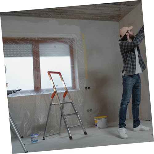 2pcs Non-Slip Pad for Ladder Ladder Legs Covers Outdoor Stair Treads Non-Slip Folding Feet Mat - size: 7.7X7.7CM