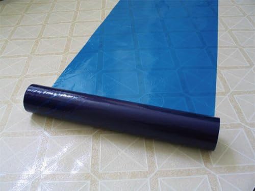 ROLLINGDOG Floor Protection Film - 20 inch x 100 ft Floor Protector for Protecting Hardwood Tile Floors from dust,Stain,Water etc
