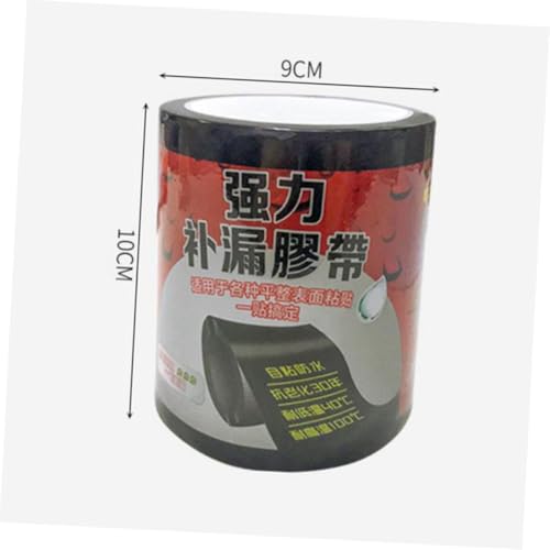 Luxshiny Waterproof Sealant Tape for Leakage Repair Strong Self-Adhesive Industrial Seal Tape Black PVC Pipe for Plumbing and Waterproofing