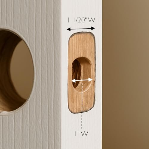 Design House 582221 6-Way Universal Square Spindle Passage Latch Oil Rubbed Bronze - color: Bronze