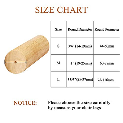 16Pcs Small Silicone Chair Leg Caps 1 1/4 inch, Furniture Pads for Hardwood Floors Round Chair Leg Floor Protectors - size: 1 1/4"-16Pcs