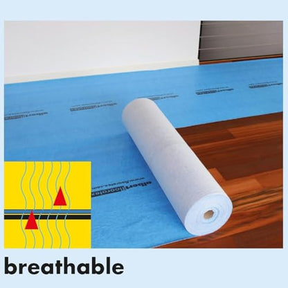 Albert Floorotex Blue All Purpose Temporary Floor Protection - 150 sqft (40" x 45') Roll - size: 150sq/ft