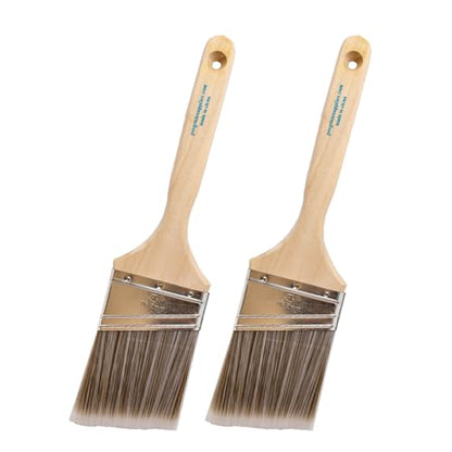 Pro Grade - Paint Brushes - 2Ea 3" Angle Brushes - size: 2Ea H 3A