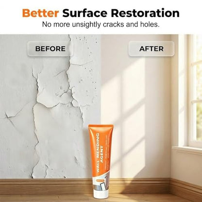 Wall Repair Paste for Cracks and Holes, 2026 New Efficient Drywall Repair Kit with Scraper, Wall Mending Agent for DIY, Portable Drywall Patch Kit for Home Improvement (3)
