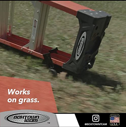 Boxtown Team Ladder Roller (Black Ladder Roller + Carrier) - color: Black Ladder Roller + Carrier