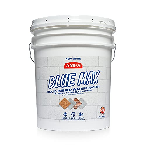 Ames Research Laboratories BMX5WRG Blue Max White Liquid Rubber, 5 Gallon - color: White, size: 5 Gallon