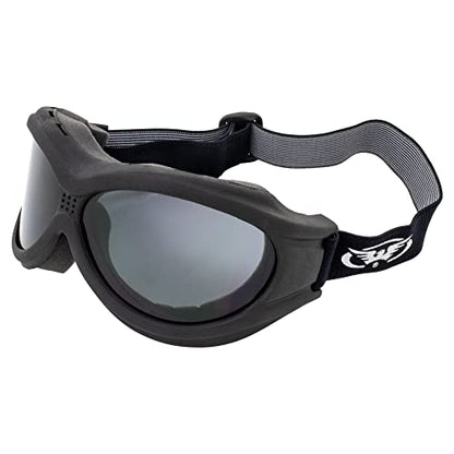 Global Vision Eyewear Big Ben Motorcycle Goggles Fit Over Most Glasses - color: Smoke