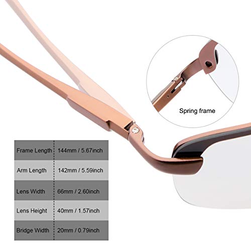 YIMI Men Photochromic Polarized Sports Sunglasses Cycling Fishing Driving Glasses UV Protection Eyeglasses Anti Glare Eyewear - color: 3043 Brown