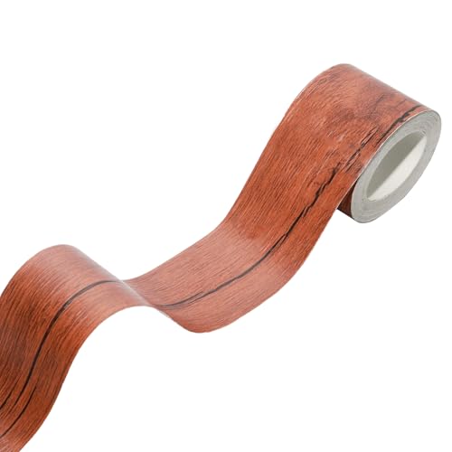 Lilaly 2 inches x 32 feet Wood Grain Repair Tape,Wood Grain Tape,Widely Used for Tables, Doors, Floor and DIY(Yew) - color: Yew