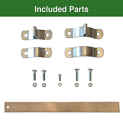 Sta-klos Self-Closing Gate Closer Automatic for Outdoor, Pool & Dog Gates, Adjustable Tension Made in USA