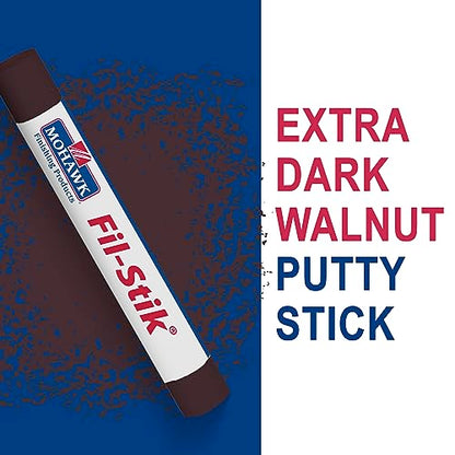 Mohawk Finishing Products Fill Stick (Fil-Stik) Putty Sticks (Extra Dark Walnut) - color: Brown