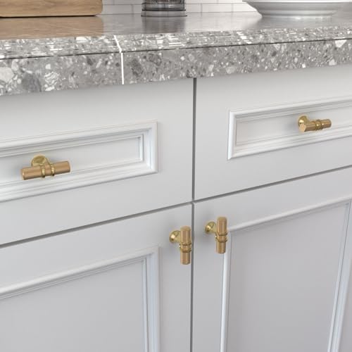 Goldenwarm 5 Pack Knurled Gold Cabinet Knobs Brushed Gold Cabinet Knobs Brushed Brass Drawer Pull Handles Kitchen Dresser Hardware for Bedroom Cupboard, Single Hole - color: Knurled Rose Gold, size: 5 Pack