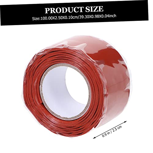 Flexible Rubberized Seal Tape for Pipe Leak Repair Self Adhesive Silicone Rubber Plumber Sealant Tape for Water Buckets Faucets Heating Joints and Sewer Leaks