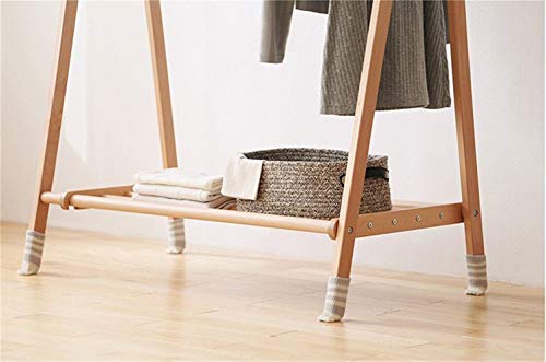 Ulalaza 32Pcs Chair Leg Floor Protectors Knitted Furniture Feet Non-Slip Wear-Resistant Noise-Reducing Chair Covers Caps Set (Style 1-cat paw) - color: Style 1-cat Paw