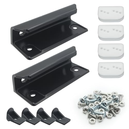 Door Tune Up Kit for Arrow Shed Storage Products, Dk100-A Sliding Shed Doors Kit-Black