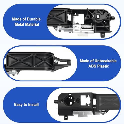 8s4z5426685b Driver Door Handle Front Left Driver Side Bracket Base Reinforcement Fits for 2008 2009 2010 2011 Fo-rd Fo-cus Door Handle Replaces 8s4z-5426685-b 926324 926-324