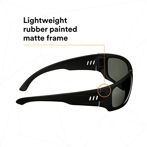 Maxim 3M Elite 1000 Series, MXE1002SGAF-BLK, Black Frame, Scotchgard Anti-Fog Coating, Gray AF-AS Lens - style: Gray Lens