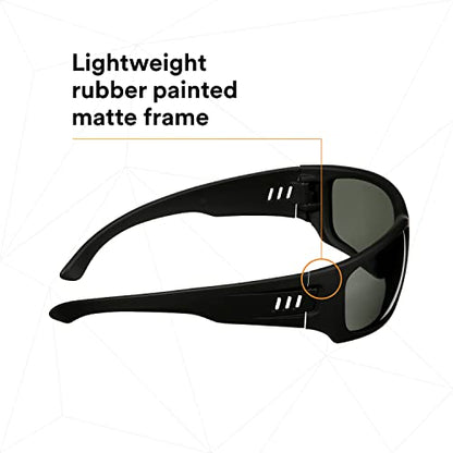 Maxim 3M Elite 1000 Series, MXE1002SGAF-BLK, Black Frame, Scotchgard Anti-Fog Coating, Gray AF-AS Lens - style: Gray Lens