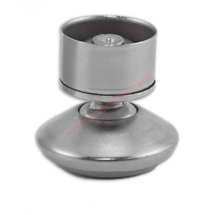 16 Nylon Base 7/8'' Swivel Glides