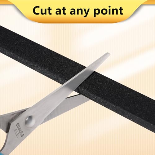 32Feet Weather Stripping Seal (1 Inch X 1/16 Inch) for Door Window, High Density Foam Tape, Soundproofing, Insulation Strip, Door Sealers for Door Frame- Black - size: 1 Inch X 1/16 lnch X 32Feet