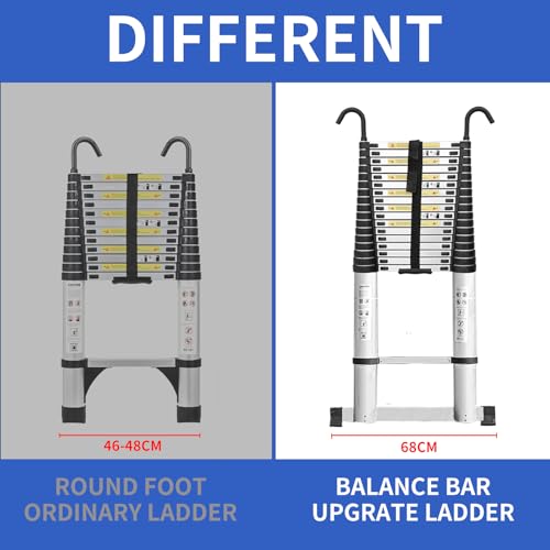 JADDUO Telescopic Ladder Balance Pole - size: Ladder Balance Pole